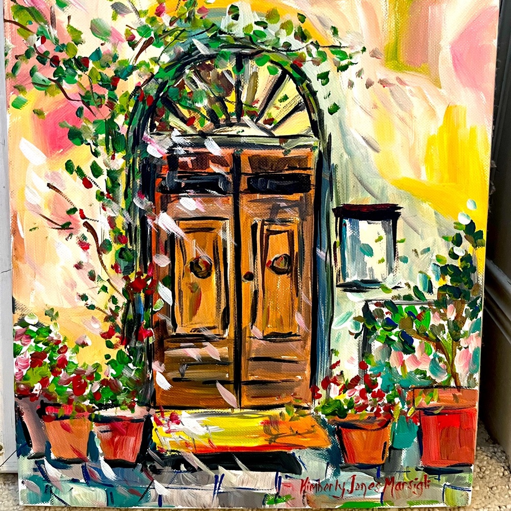 Entrance Door Painting